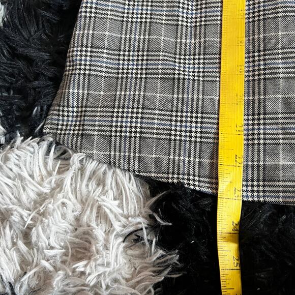 Plaid Ruffle Top Preppy Academia Y2K Soft Grunge Indie Sleaze Retro XS - Picture 5 of 6